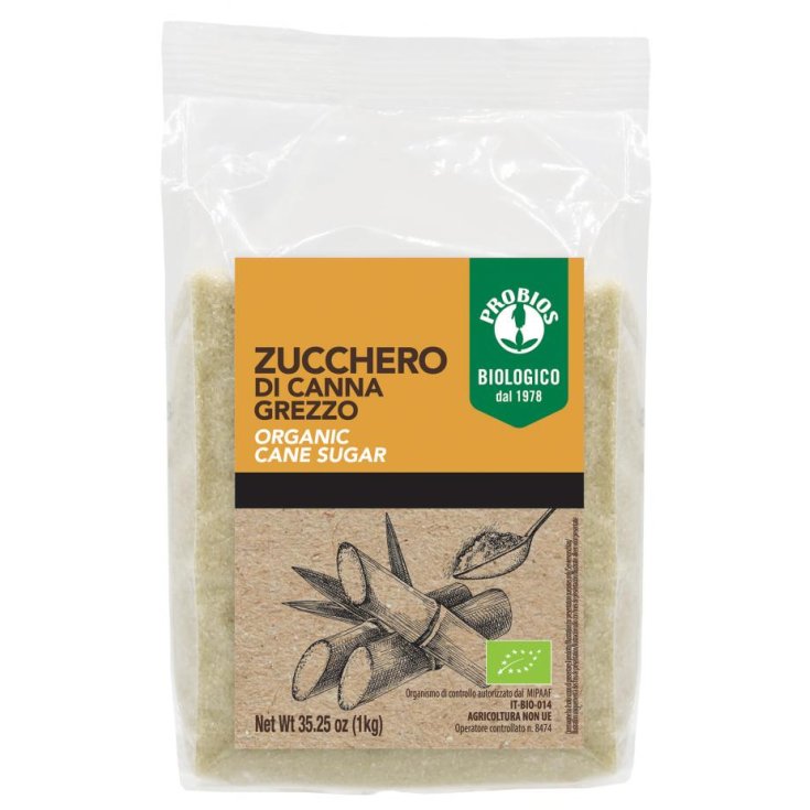 Probios Raw Cane Sugar 1kg