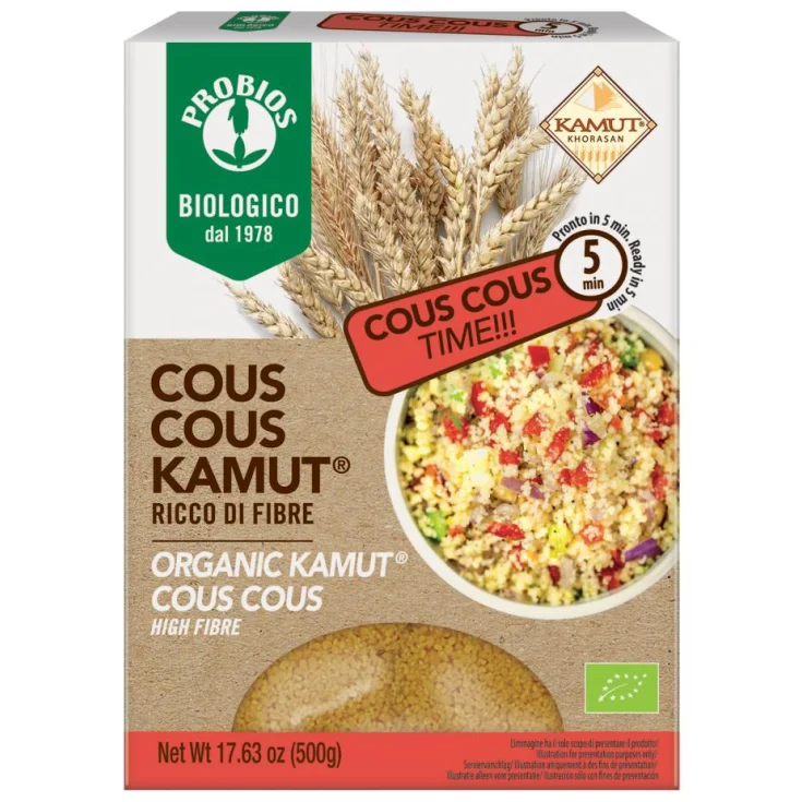 Kamut Probios Wholemeal Cous Cous 500g