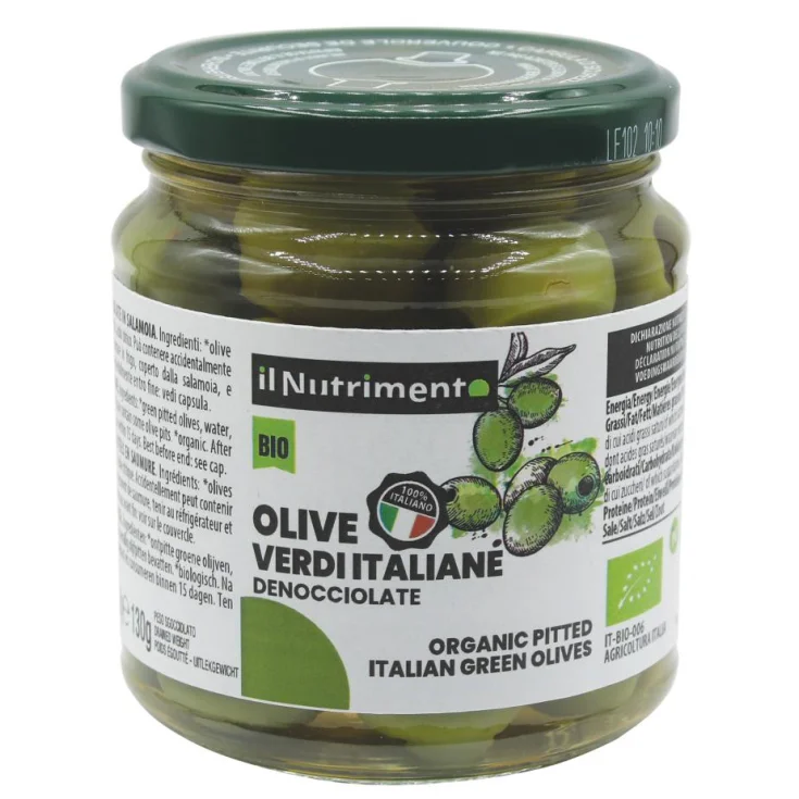 Il Nutrimento Green Olives In Brine Probios 280g