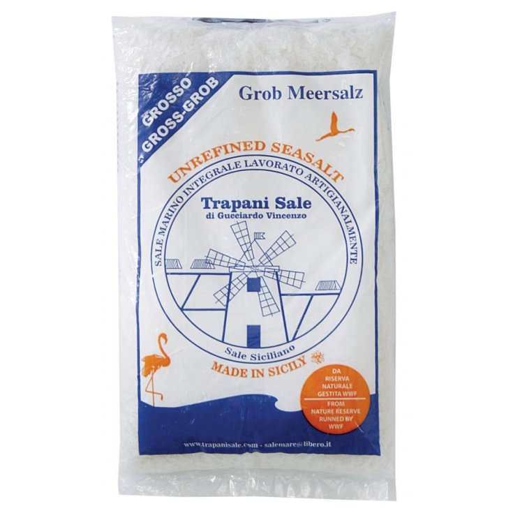 Whole Grain Sea Salt From Sicily Probios 1Kg