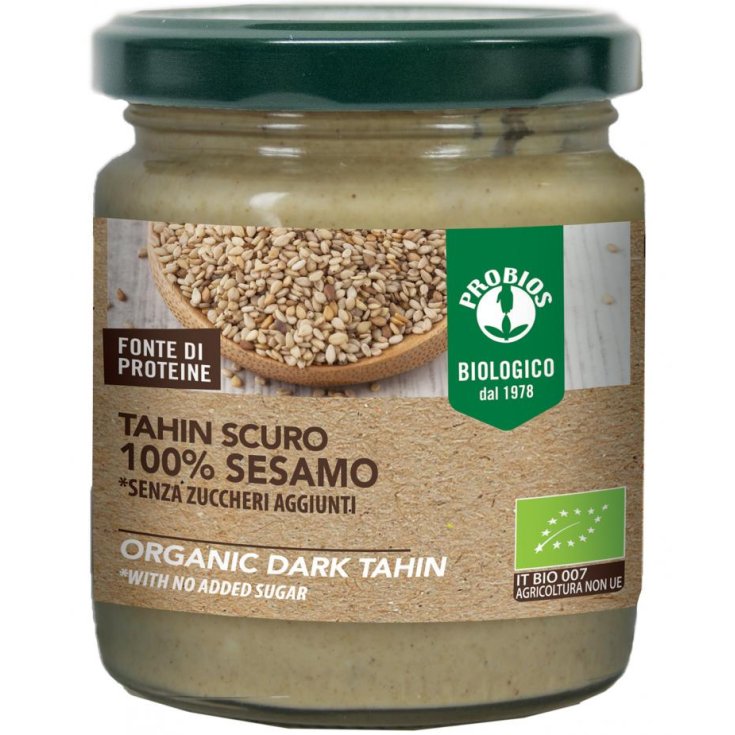 Dark Tahin 100% Sesame Probios 200g