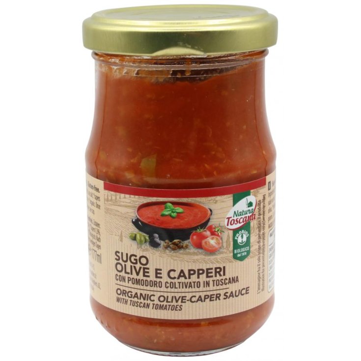 Natura Toscana Olive And Capers Sauce Probios 180g