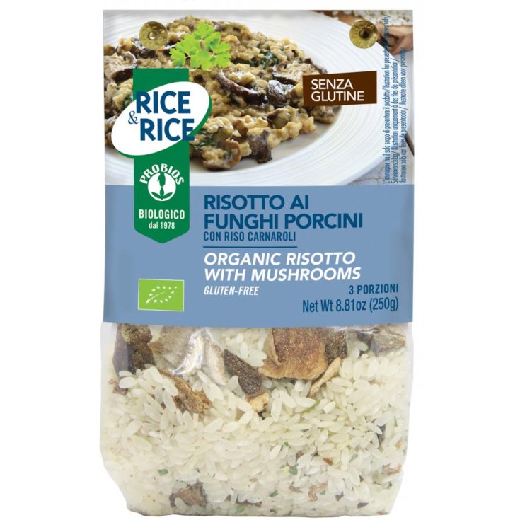 Rice & Rice Risotto With Porcini Mushrooms With Miso Probios 250g