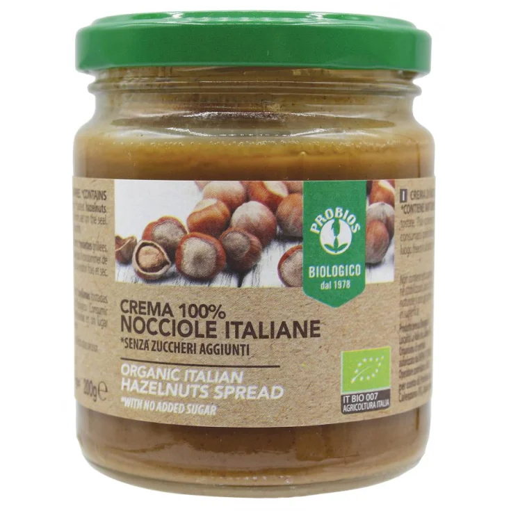 100% Probios Hazelnut Cream 200g