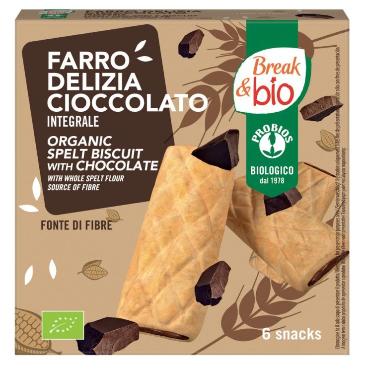 Break & Bio Spelled Delizia Al Cacao Probios 6x30g