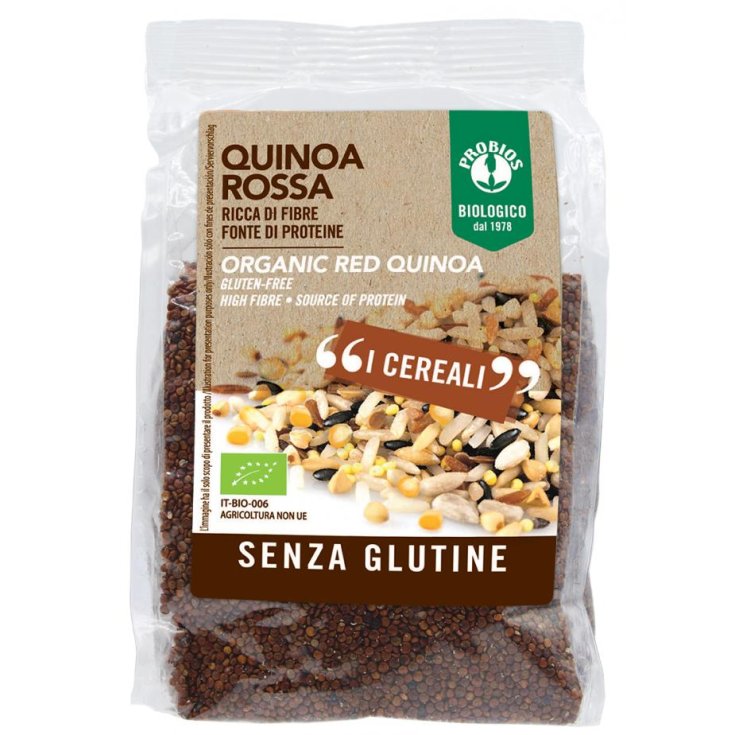 Red Quinoa Cereals Gluten Free Probios 400g