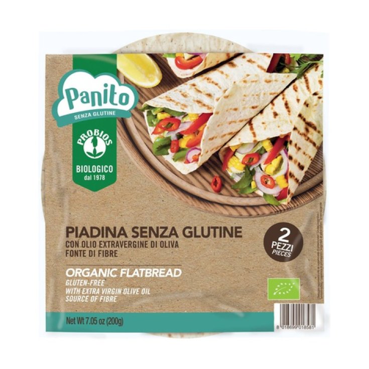 Panito Piadina Gluten Free Probios 2x100g