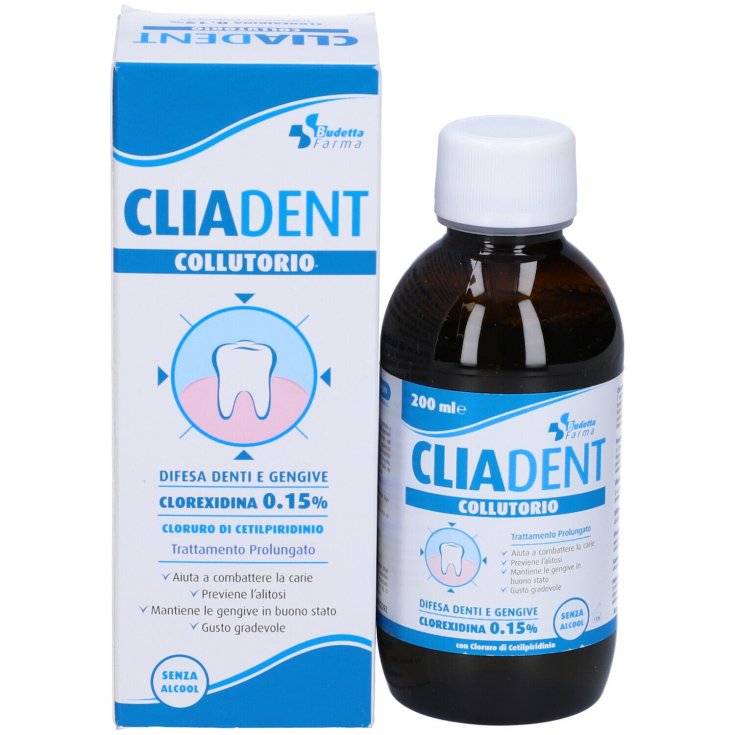 CliaDent Mouthwash Chlorhexidine 0.15% 200ml