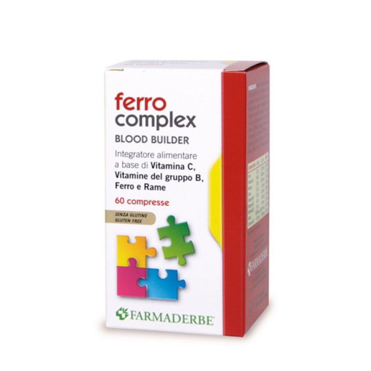 Farmaderbe Ferro Complex Food Supplement 60 Tablets