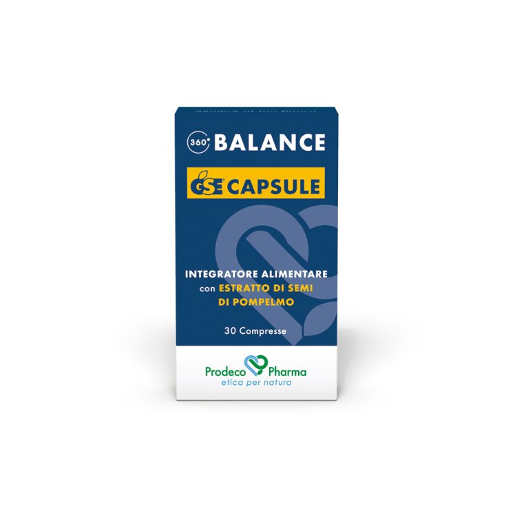 360 BALANCE GSE CAPSULES Prodeco Pharma 30 Capsules