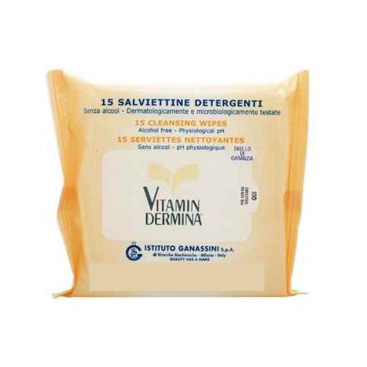 VitaminDermina® Cleansing Wipes 15 Pieces