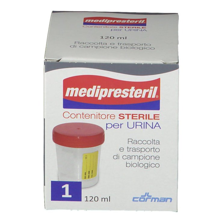 Medipresteril Urine Container Corman 1x120ml