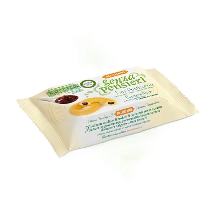 Senza Pensieri Buranellini Filled With Gluten Free Single Serving Cocoa Cream 25G