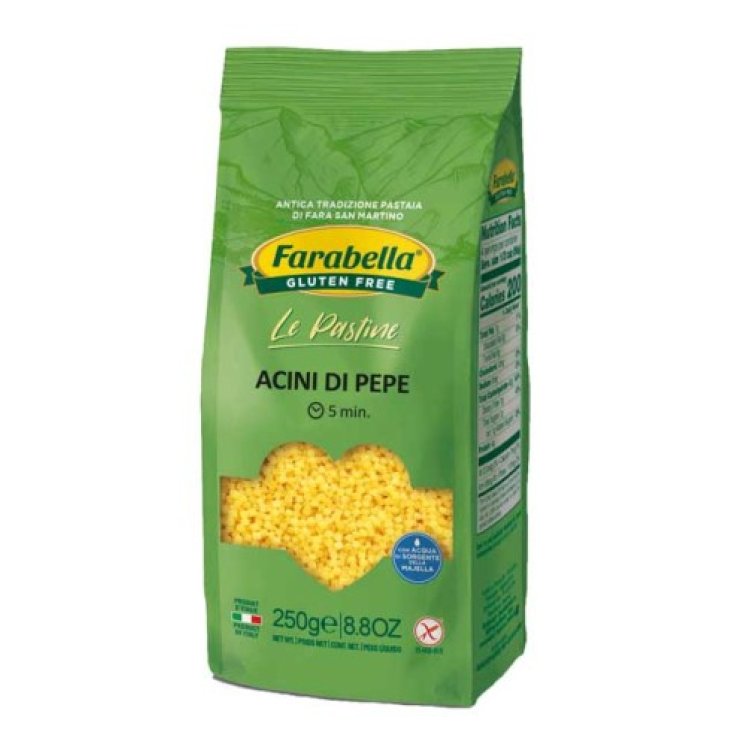 Farabella Gluten Free Pepper Acini Pasta 250g