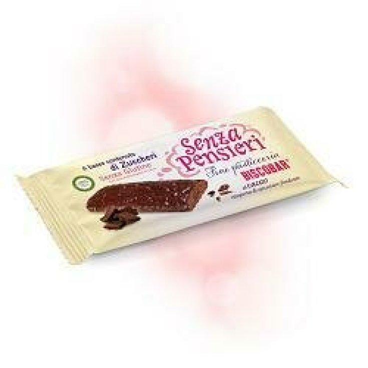 Without Thoughts Biscobar Cocoa Bar Covered With Dark Chocolate Gluten Free 25g