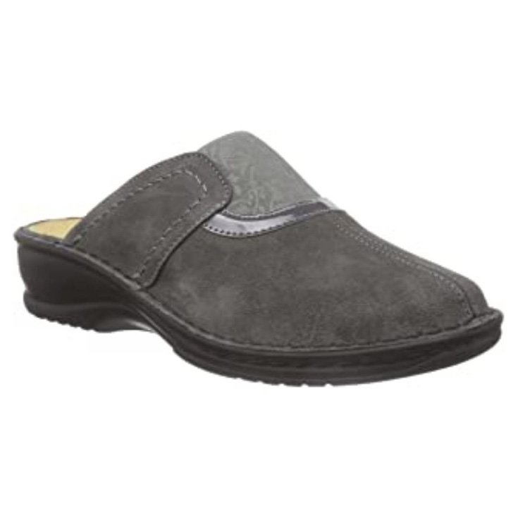 Dr. Scholl's Calina Gray Stretch Suede Size 36