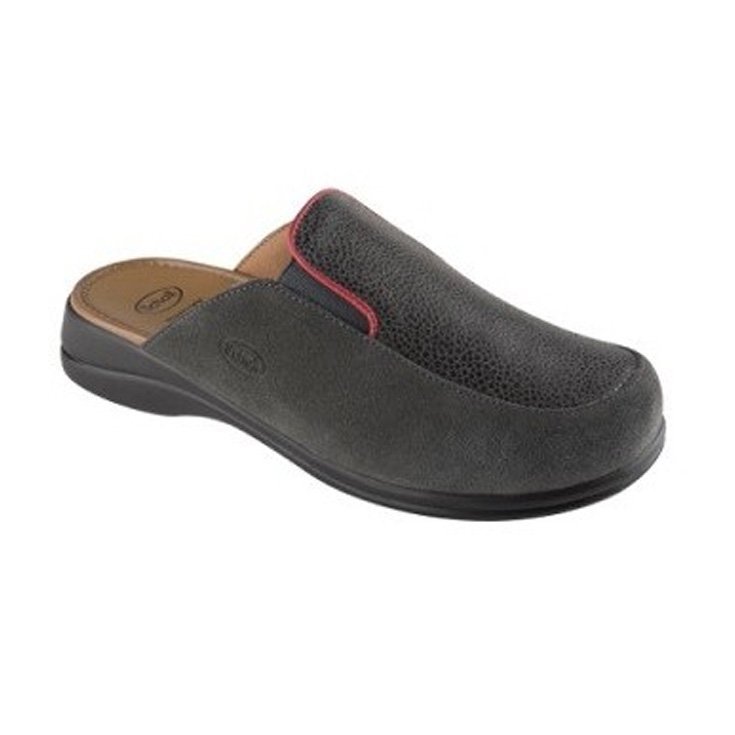 Dr. Scholl's New Moue White Red Suede Sandal Size 40