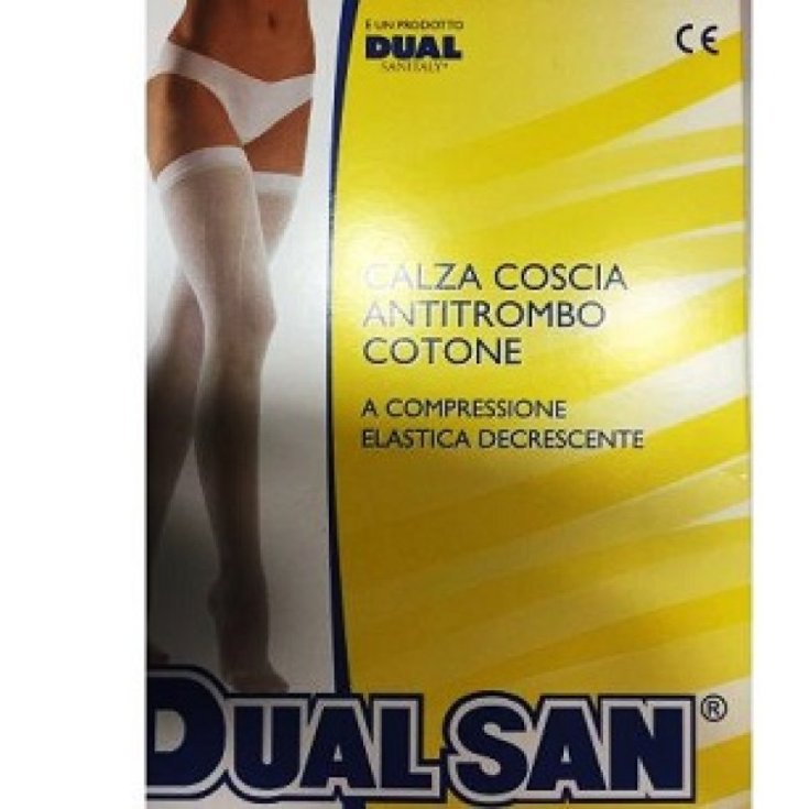 Dualsan Anti-thrombus Stocking With Gusset Size 4