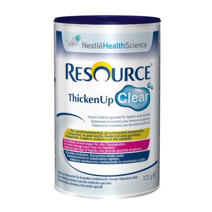 Nestlé Health Science Resource Thickenup Clear Instant Thickener Powder For Beverage And Food 125g