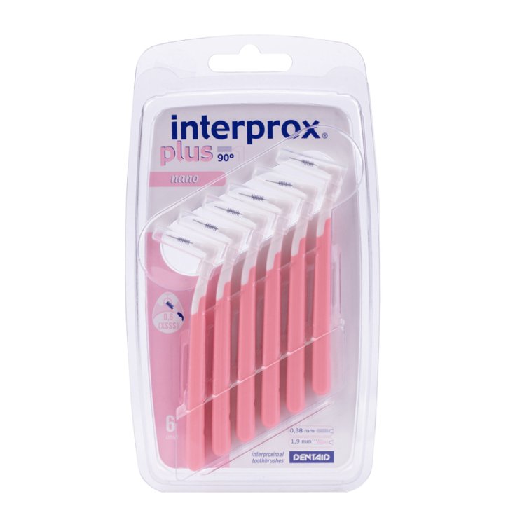 Dentaid Interprox Plus Nano Pink 6pcs