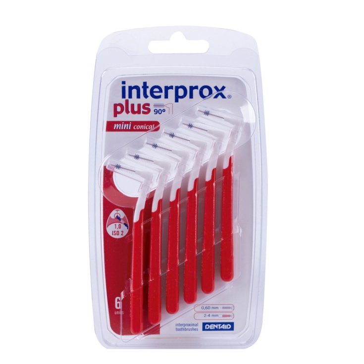 Dentaid Interprox Plus Miniconic Red 6p