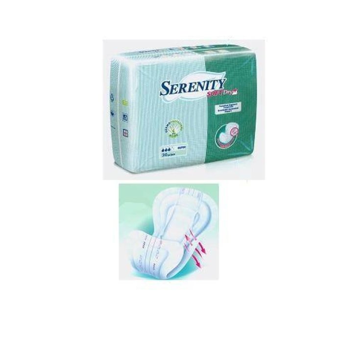 Serenity Soft Dry + Shaped Diaper Maxi 30 Pieces