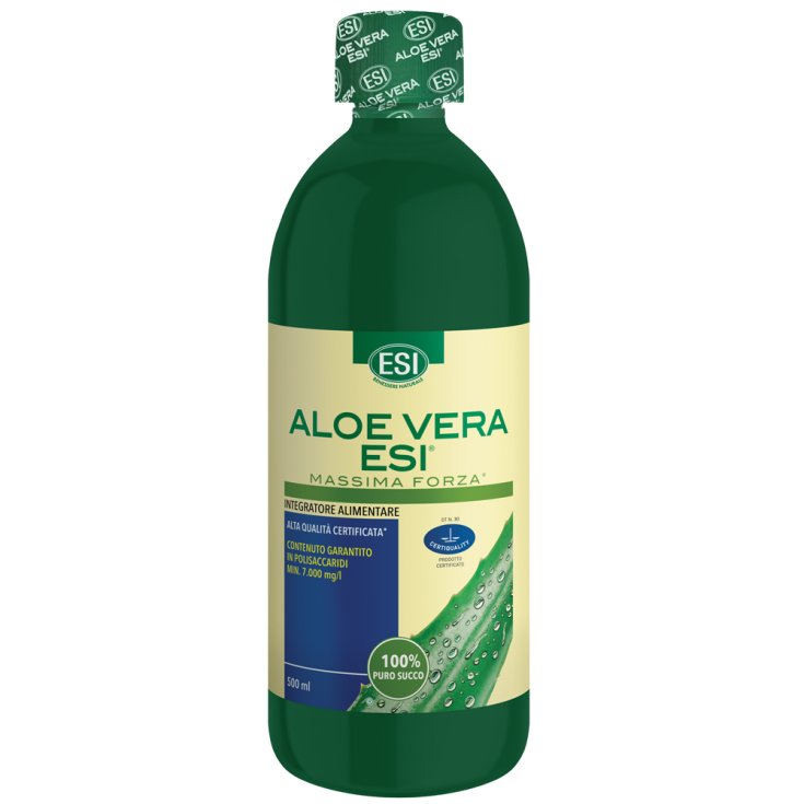 Aloe Vera Juice Maximum Strength Esi 500ml