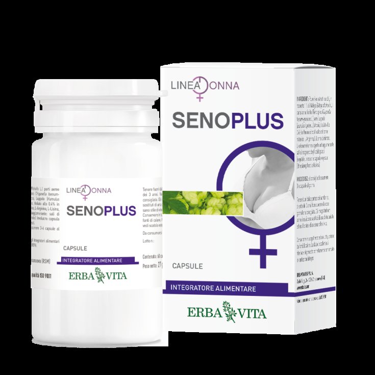 ErbaVita Woman Line Seno Plus Food Supplement 60 Capsules