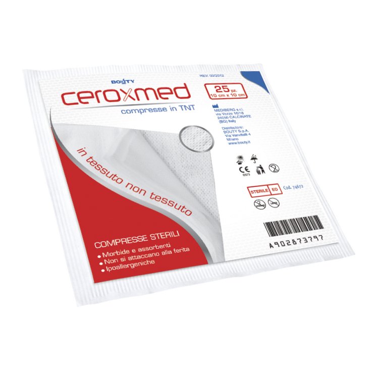 Ceroxmed Tablets In TNT IBSA 25 Sterile Tablets 10x10cm