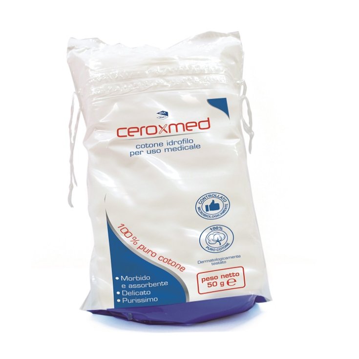 Ceroxmed IBSA Hydrophilic Cotton 50g