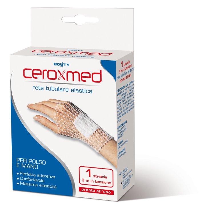 Ceroxmed Elastic Tubular Net For Hand And Wrist IBSA 1 Strip Of 3m
