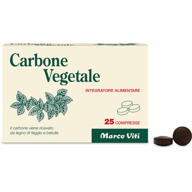Marco Viti Vegetable Charcoal 25 Tablets