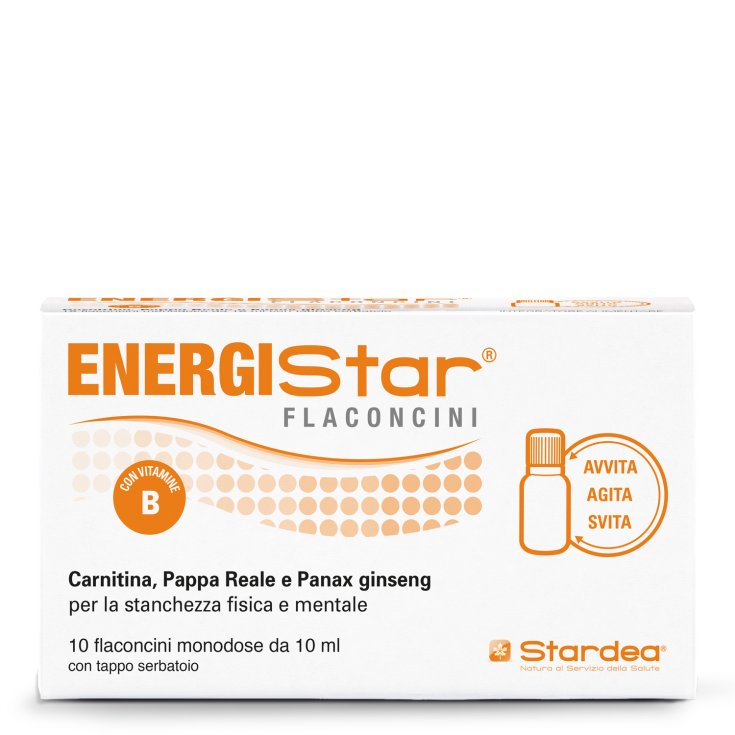 Stardea Energistar Food Supplement 10 Single-dose Vials of 10ml