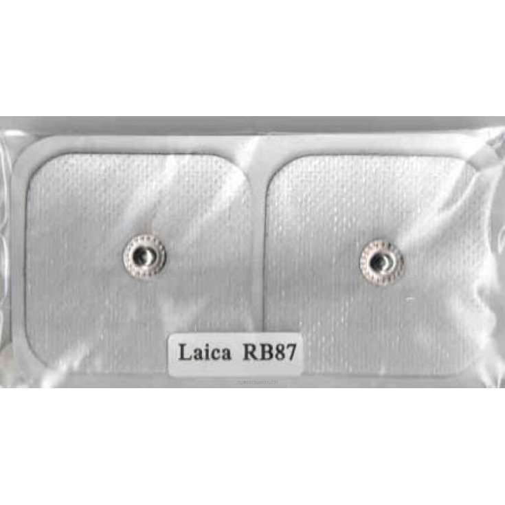 Laica Bodyform Replacement 2 Electrodes On Model Bm4700