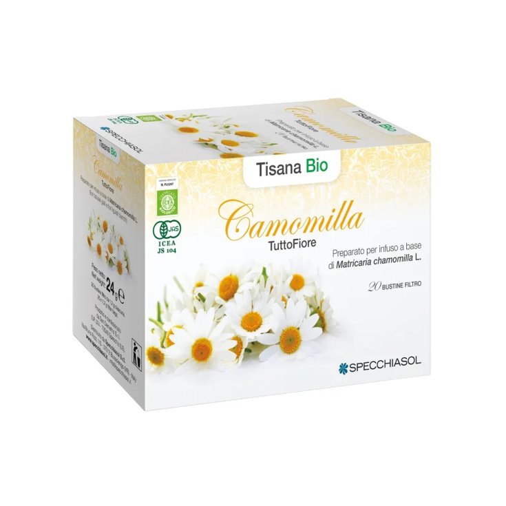 Specchiasol Herbal Tea Organic Chamomile Tuttofiore 20 Filters