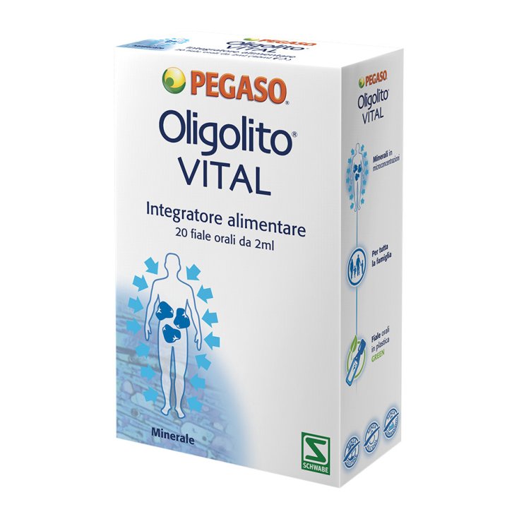 Pegaso® Oligolito® VITAL Food Supplement 20 Vials 2ml
