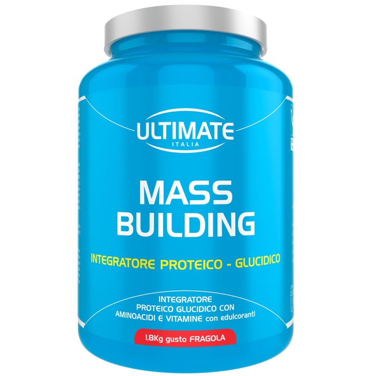 Ultimate Mass Building Food Supplement Strawberry Taste 1,8kg