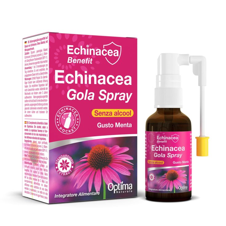Echinacea Throat Spray Optima Naturals 20ml