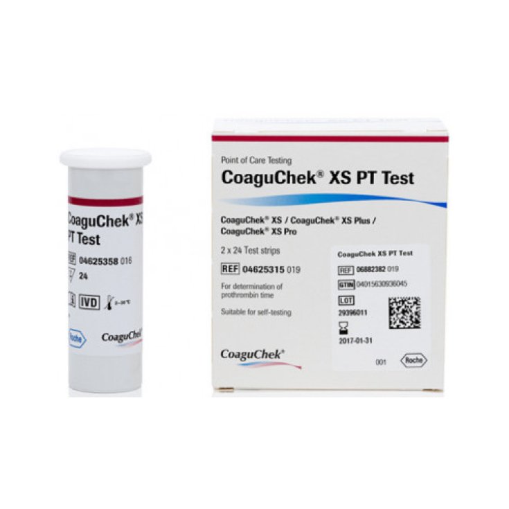 Coaguchek Xs Pt Test 2x24str