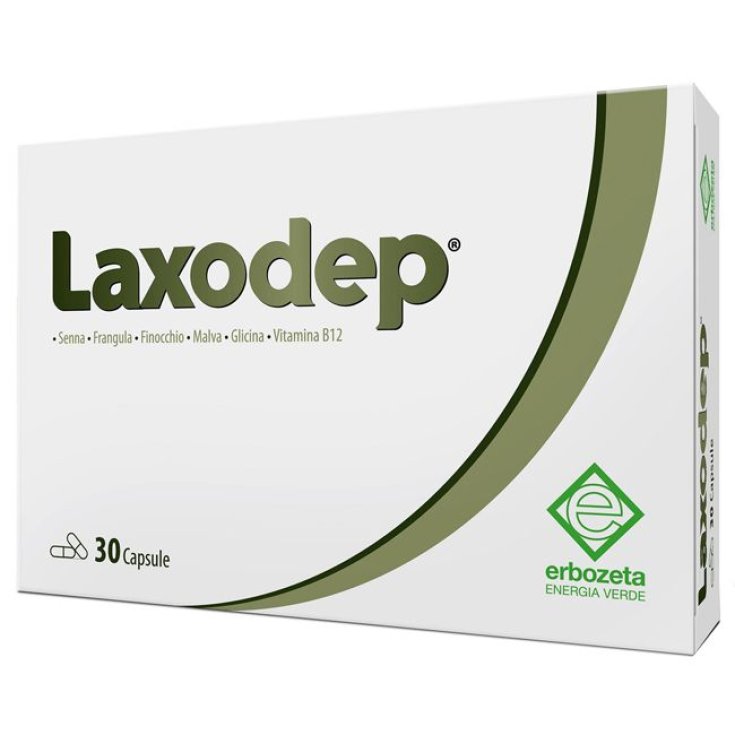 Erbozeta Laxodep Food Supplement 30 Capsules