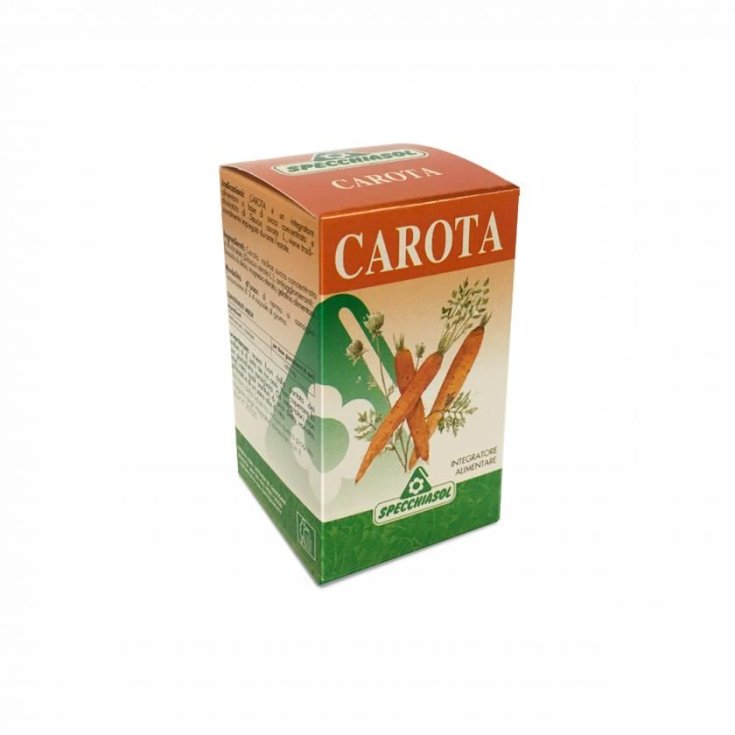 Specchiasol Carota Food Supplement 80 Capsules