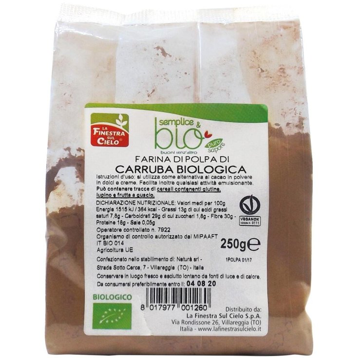 Carob Pulp Organic Flour