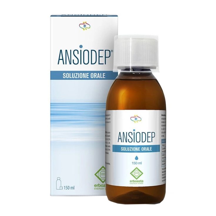 Erbozeta Ansiodep Oral Solution Food Supplement 150ml
