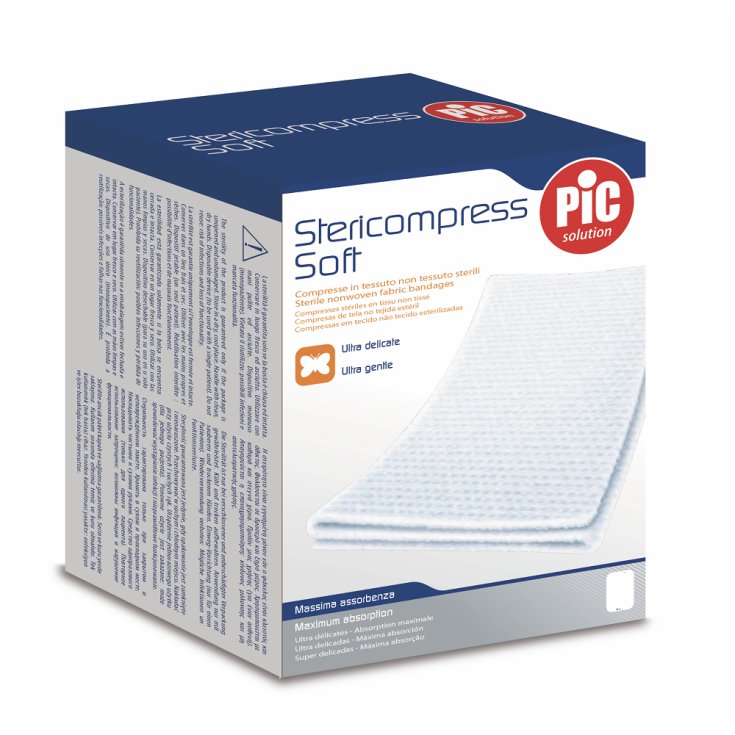 Pic Sterilcompress Gauze 10x10cm 25 Pieces