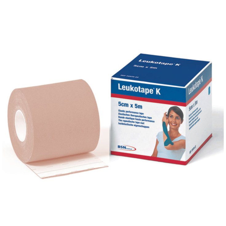 Bsn Medical Leukotape K Neuro Muscular Technical Bandage Vnm Beige 5 Cm X 5 C