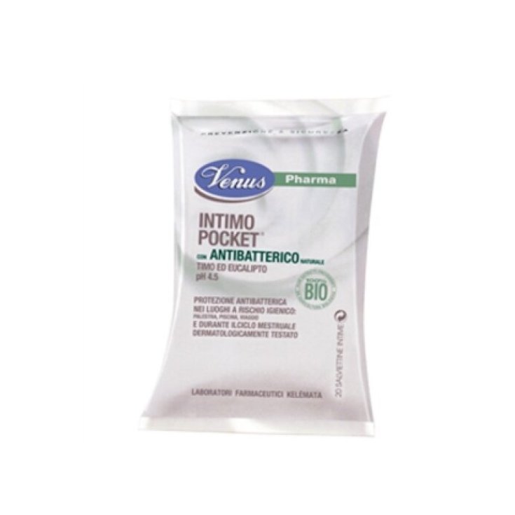 Venus Pharma Intime Pocket Wipes 20 Pieces