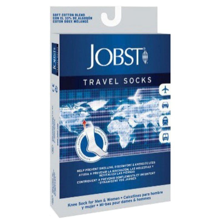 Jobst Travel Socks Gamb Blu L Jobst Travel Socks Gamb Blu L