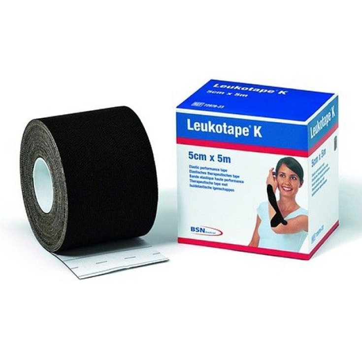 Leukotape K 5x500cm Medium Black