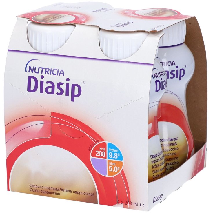 Diasip Gusto Cappuccino Nutricia 4x200ml