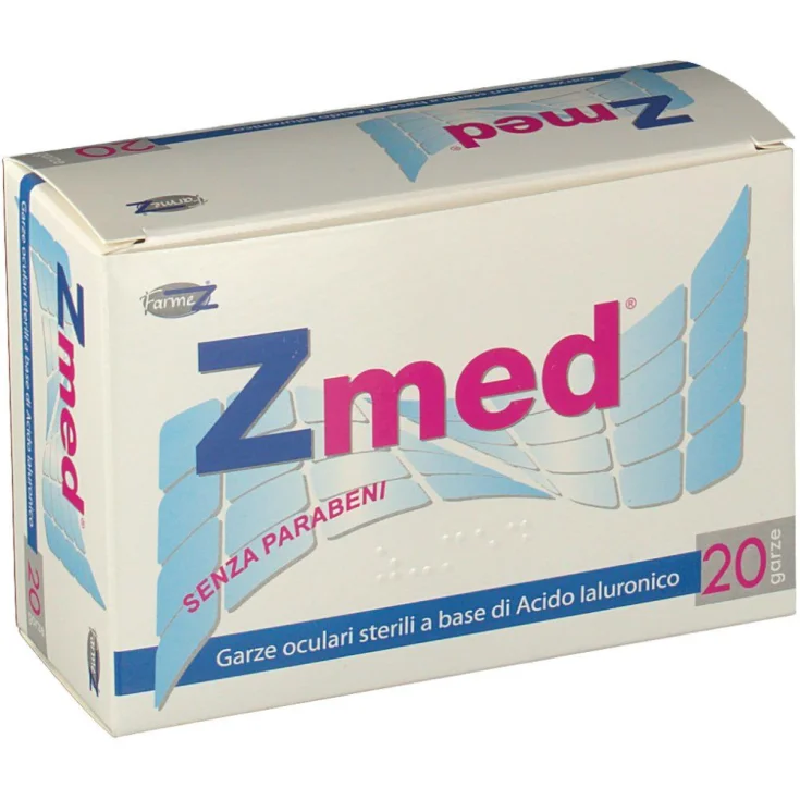 Zmed Eye Gauze Med 20bust
